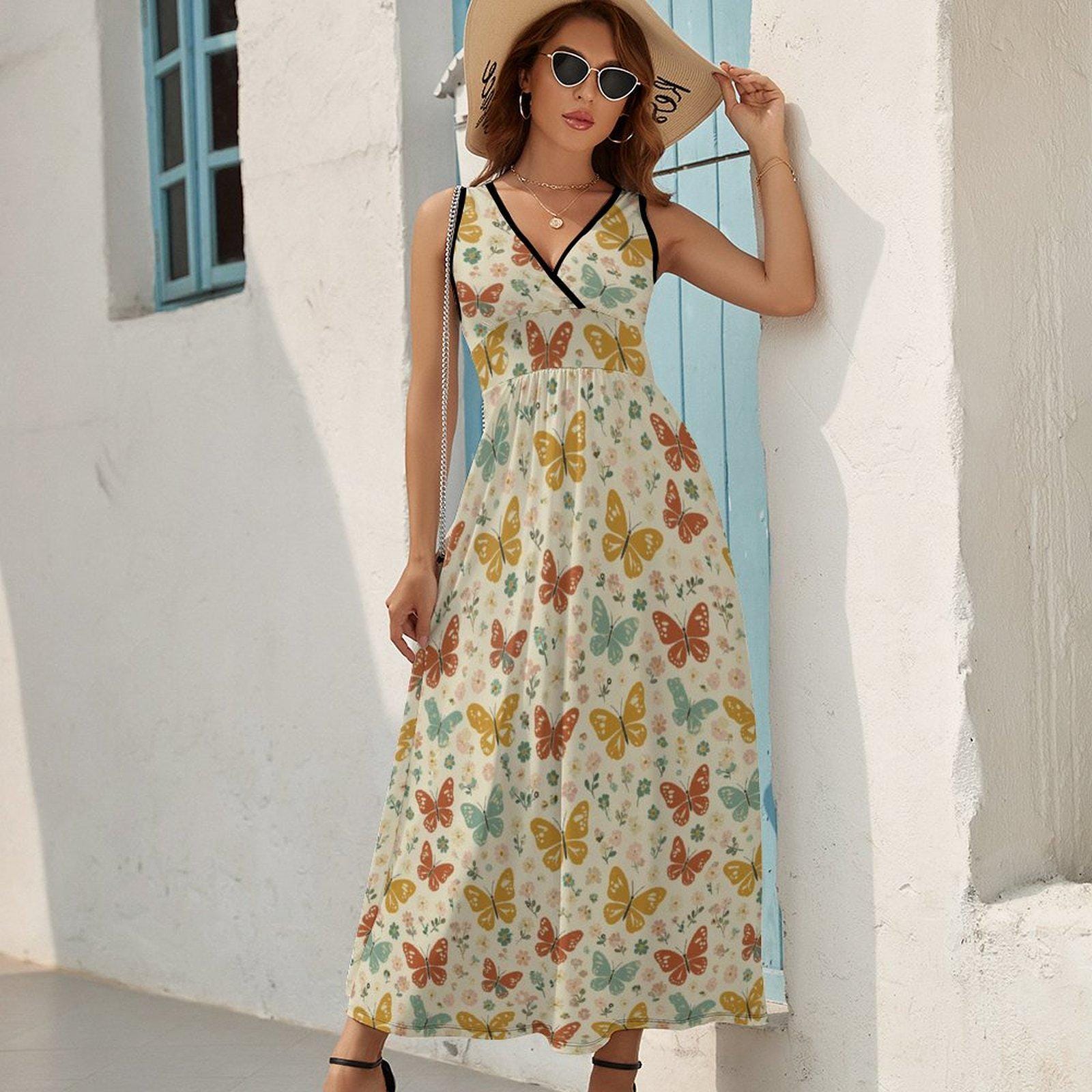 Maxi Butterfly Dress - Etsy
