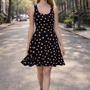 daisy skater dress Women's Daisy Inspired Skater Dress