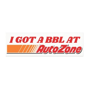 10" x 3" Funny Bumper Magnets | Mr Worldwide, Cracker Barrel, Autozone, Guy Fieri, Costco Parody Humor | Bumper Sticker Alternative image 9