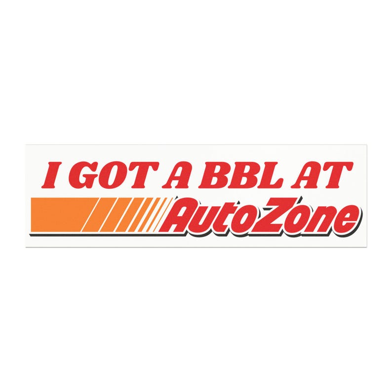 10" x 3" Funny Bumper Magnets | Mr Worldwide, Cracker Barrel, Autozone, Guy Fieri, Costco Parody Humor | Bumper Sticker Alternative image 9