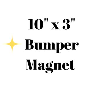 10" x 3" Funny Gay Little Car Bumper Magnet, Pride Merch, Funny Car Accessories, Funny Car Magnet, Funny Bumper Sticker Alternative image 4