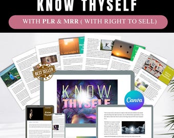 Know Thyself PLR eBook – Self-Discovery PDF with Resell Rights | Personal Growth MRR Digital Download