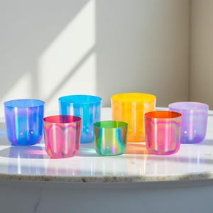 Crystal Singing Bowl Set | 7 Chakra Alchemy Bowls