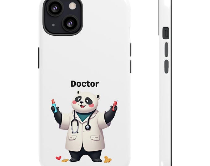 Copy of Doctor Panda Phone Case, Cute Phone Cover for Medical Professional Gifts, Cartoon Animal Case for Doctors,