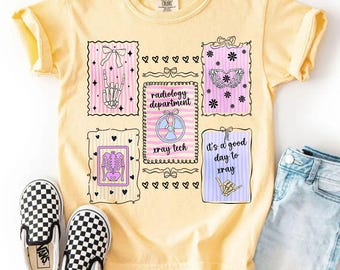 Xray Tech Stamp Png, Radiology Coquette Png, RAD Tech Gift Png, X-ray Technologist Png, Radiology Department Png