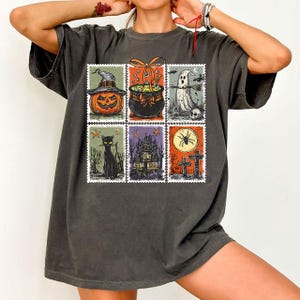 Retro Halloween Cat Ghost Png, Girly Halloween Png, Fall Png, Halloween Png, Spooky Season Png, Pumpkin Halloween, Spooky Mama png