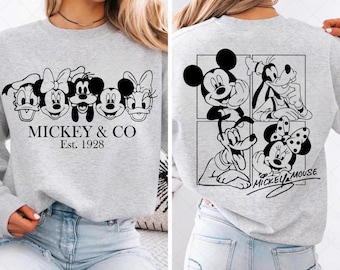 Mickeyy en vrienden Svg Png Instant Download afdrukbaar ontwerp Svg voor Cricut snijden bestand Vinyl gesneden bestand