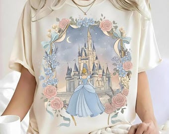 Disney Cinderella Castle PNG, Vintage Walt Disney World Castle Mickey Shirt, Family Matching 2026 Trip Castle Shirts, Magic Kingdom Shirt