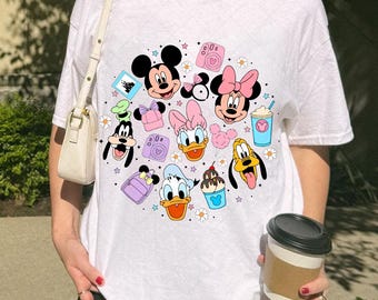 Magical Pastel Park Snacks PNG, Happiest Place On Earth Svg, Magical Castle Svg, Mouse Castle Png, Family Vacation, Magical Kingdom Svg