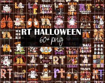 Respiratory Therapist Halloween PNG Bundle, Spooky RT Digital Designs, Funny Medical Clipart, Fall Vibes Sublimation, Instant Download
