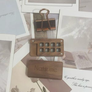 Caja de pintura portátil de 15 colores para viaje, paleta de acuarela en caja de nogal, juego de pintura para artistas, regalo para pintores, suministros de arte portátiles
