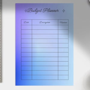 budget planner