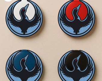 Minnesota Loon Salt the Streets 3 SIZES Pin Button/Magnet Fight ICE, Get out of Minneapolis