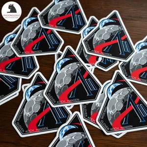 200 PCS Artemis II NASA 2026 Rocket Launch Pack Sticker, nasa sticker, Future Moon Mission Decal, Space Exploration Vinyl