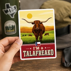 10 st Talafreako James Talarico-klistermärken, senatsdekal 2026, rösta Talarico-klistermärke, liberal Texas-klistermärke, gör Texas blå-klistermärke