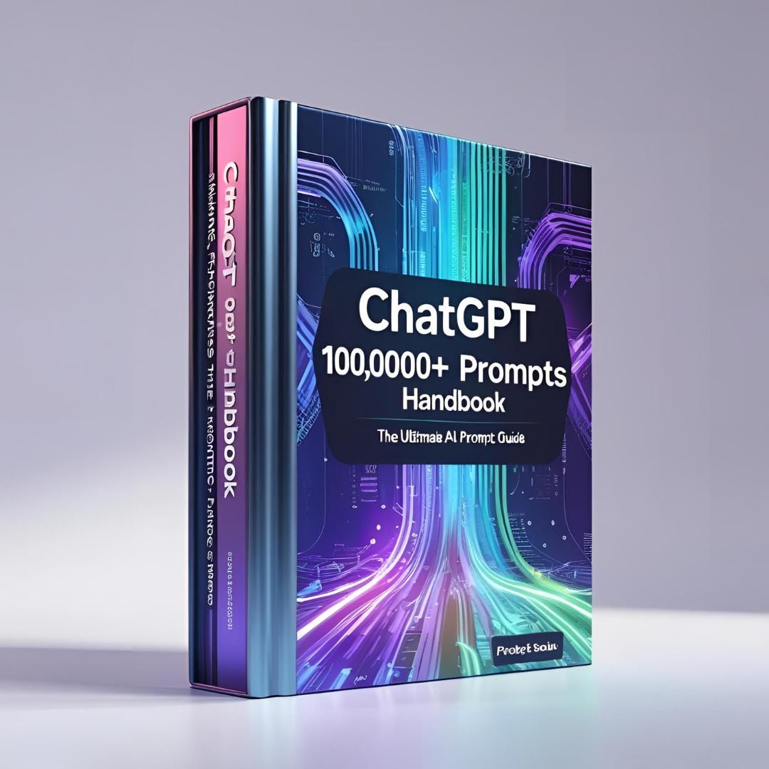 ChatGPT +100.000 Prompts Handbuch: Best AI Prompts Anleitung
