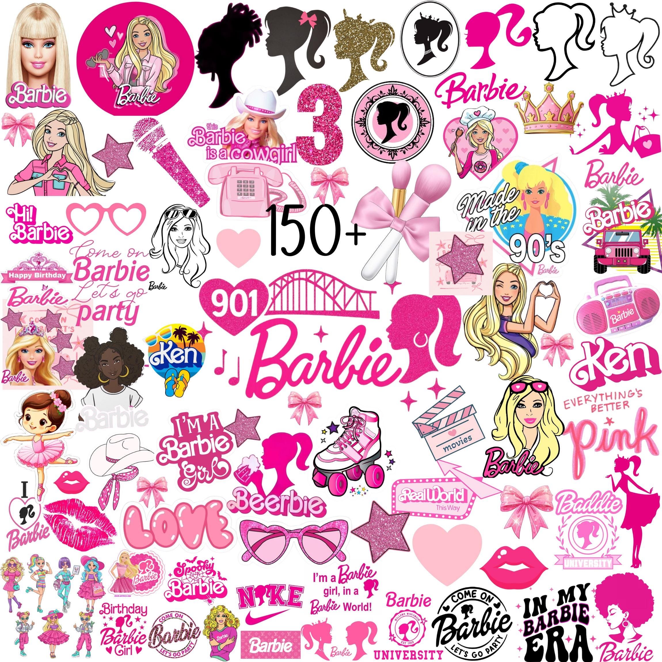 Barbie Doll Stickers Decal Collectible Retro Vintage Lot 5 Pieces（並行輸入品） : Barbie Doll Stickers Decal Coleccionable Retro Vintage