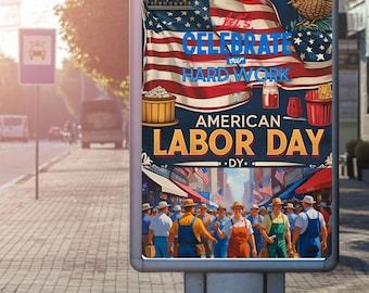 Labor day posters/ celebration / for all workers