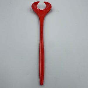 Vintage Mepal Melamine Denmark Rosti 2534 Egg Separator Orange