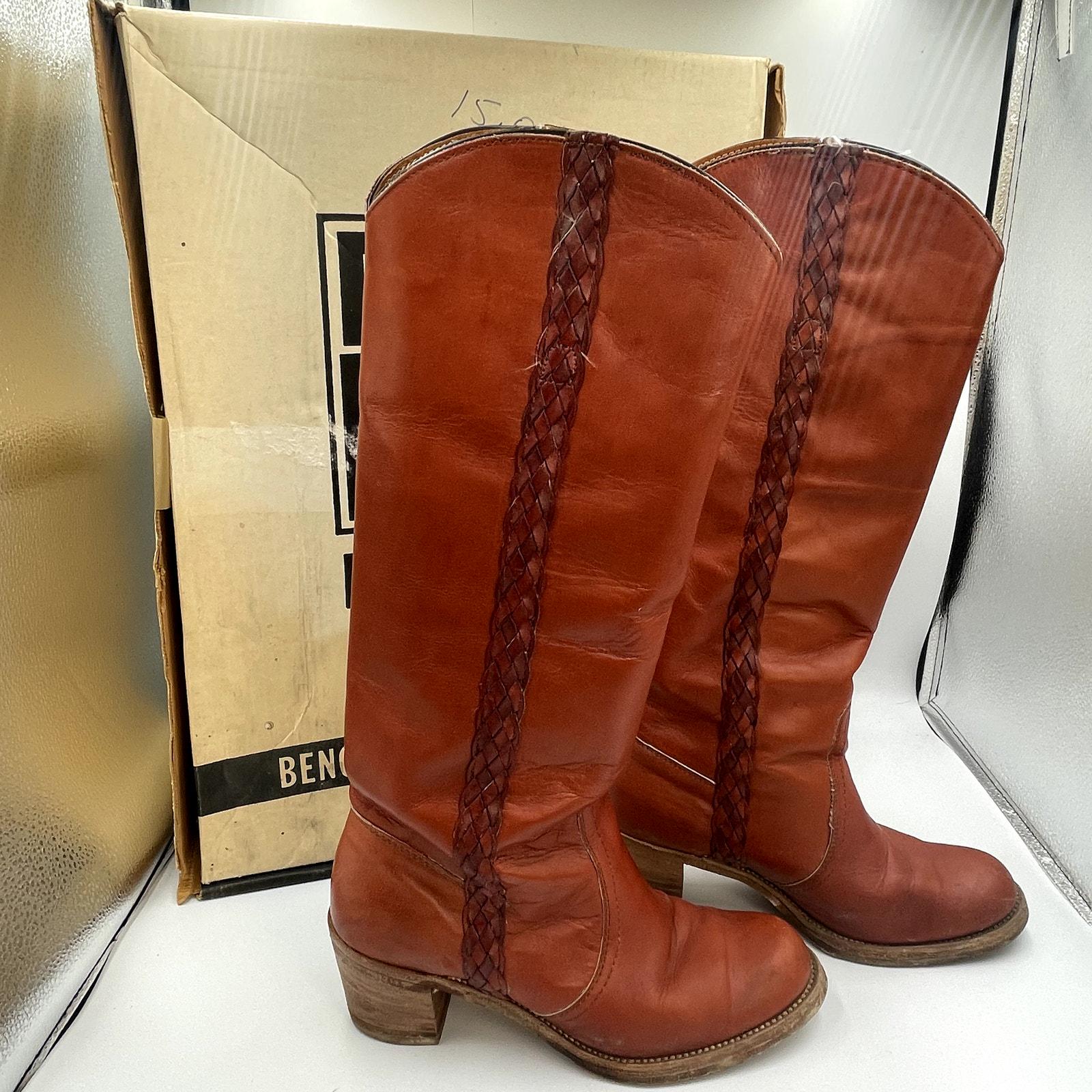 Vintage Frye ブラウン ロングブーツ 6 B Vintage Frye ブラウン ロングブーツ 6 B Frye Womens Brown