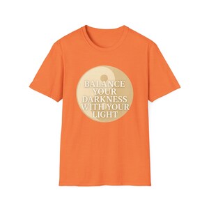 Zen Balance Unisex T-Shirt - Inspirational Tee for Mindfulness, Yoga, Spiritual Growth, Self-Care, and Gift Giving