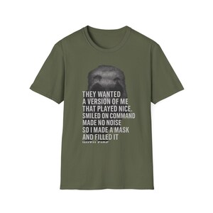 Thought-Provoking Quote T-Shirt, Unisex Casual Tee, Unique Graphic Shirt, Gift for Friends, Everyday Wear, Inspirational Apparel