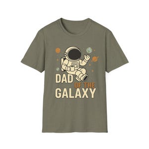 Dad of the Galaxy T-Shirt, Unisex Space Tee, Gifts for Dad, Astronaut Shirt, Father's Day Apparel, Cool Casual Wear