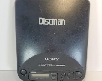 Vintage Sony D-SJ15 CD Player: Yellow Sports Discman G-protection