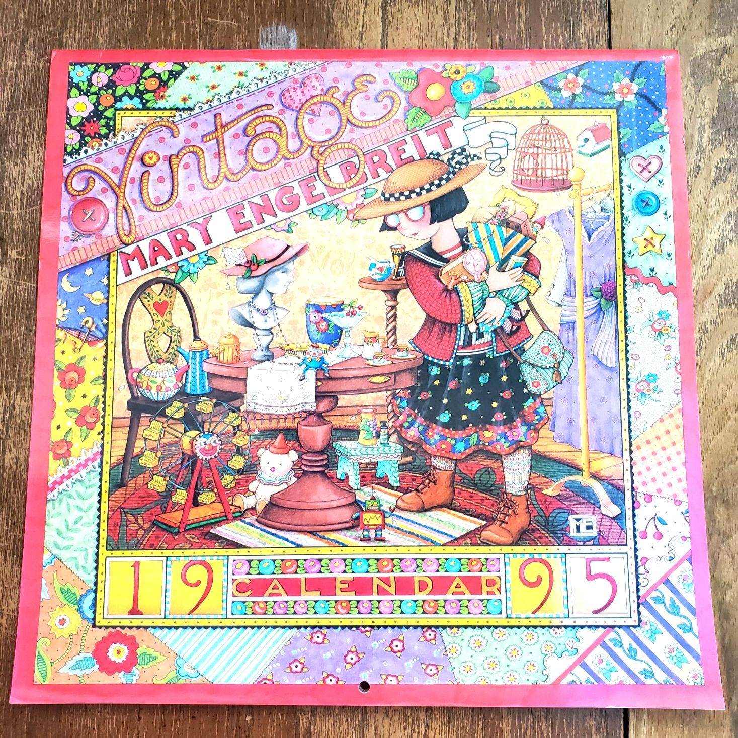 Vintage 1995 Calendar - Etsy