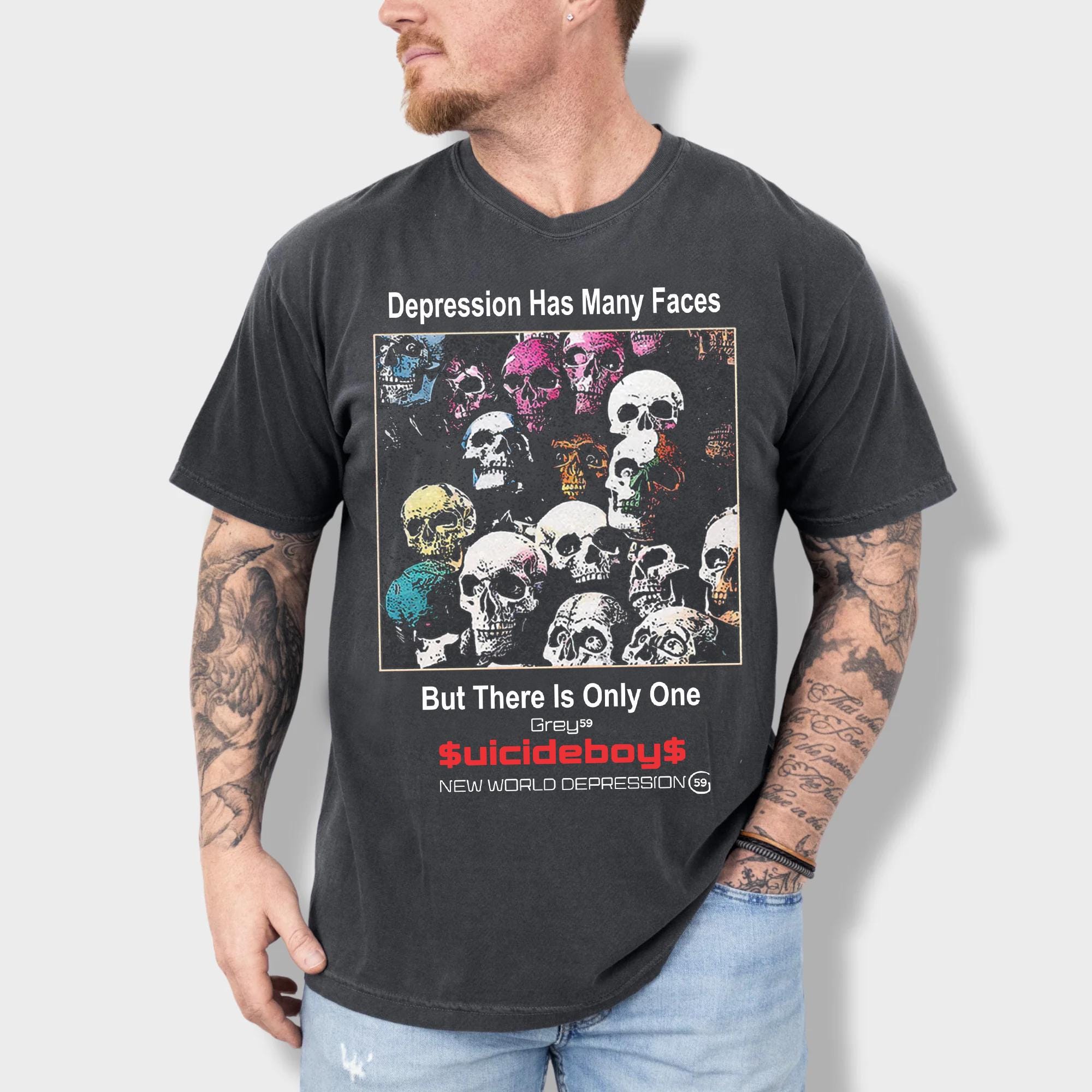 $uicideboy$ ツアーTシャツ G59 Recordsスーサイドボーイズ SUICIDEBOYS SHIRT, Suicideboys, Suicideboys Merch, G59 Merch