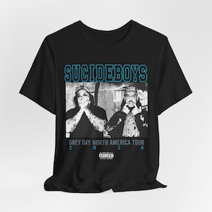 Suicideboys Greyday 2025 Tour T-Shirt - G59 Records Rap Tee