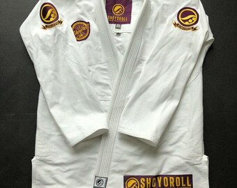 Shoyoroll Btach 83 BJJ Gi: 450 GSM White Kimono - IBJJF Legal Jiu Jitsu Uniform
