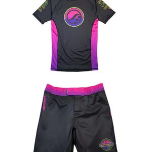Shoyoroll Malibu Rash Guard & Shorts Set | BJJ No-Gi MMA Grappling Compression Gear | Training Gear | Batch 143 | Fightwear + Free Shipping