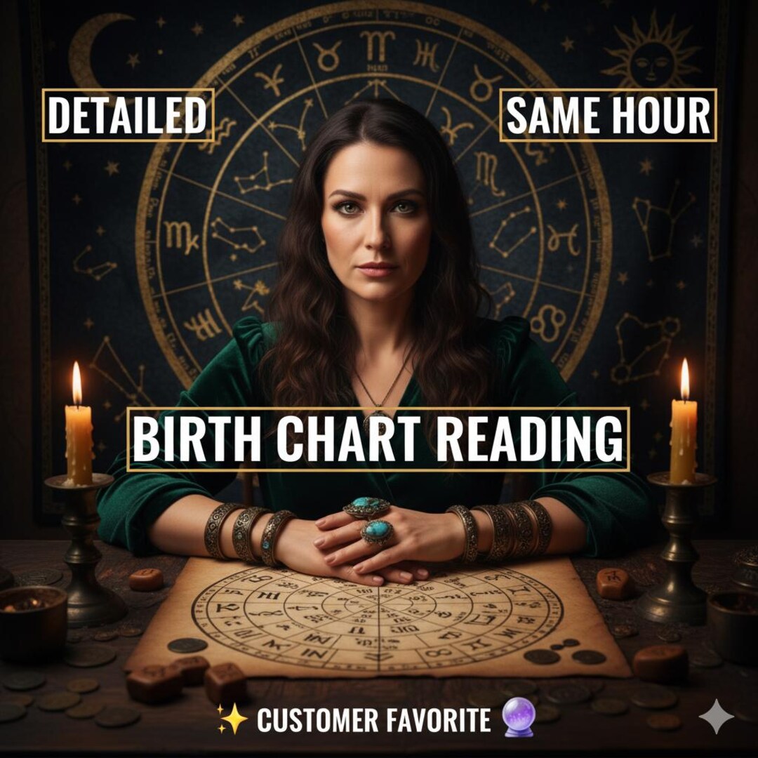 Personalized Birth Chart & Astrology Reading | In-depth Natal Chart ...