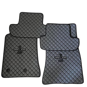 Alfombrilla para el SHELBY GT500, hecha a medida. Alfombrilla de piel compatible con el SHELBY GT500, accesorio para el SHELBY GT500, A++