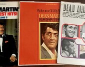 Dean Martin Houston, Greatest Hits Vol 2, Welcome To My World Vinyl LP Record Lot of 3