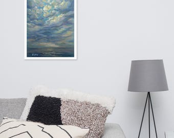 Framed Fine Art Print: The Horizon Within | Museum Quality Poster | Ocean Wall Art | Limited Edition