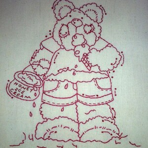 Beary Yummy Pattern