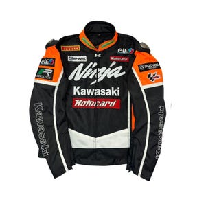 Lightweight New Customized Kawasaki Motorbike Riding Jacket Lightweight Mesh Fabric Biker Jacket Kawasaki Motorcycle Racing Jacket