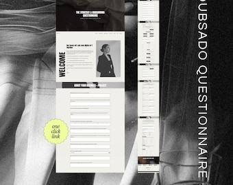 Plantilla de cuestionario de incorporación de Dubsado para diseñadores web: enlace con un solo clic