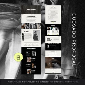 Dubsado Proposal Template for Web Designers: One-Click Link