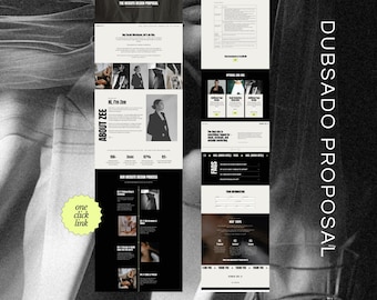 Plantilla de propuesta de Dubsado para diseñadores web: enlace con un solo clic