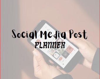 SOCIALMEDIA POST PLANNER