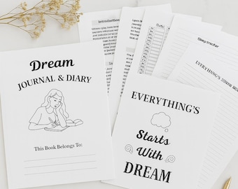 Diario y diario de sueños