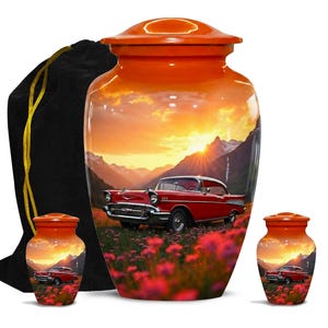 Classic Car Cremation Urn for Ashes – Personalised Memorial Urns | Adult and Keepsake