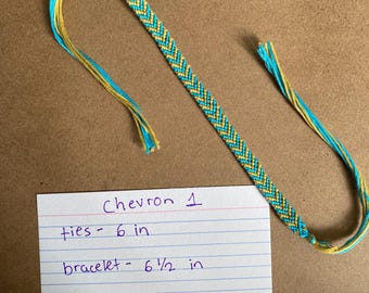 Chevron friendship bracelet