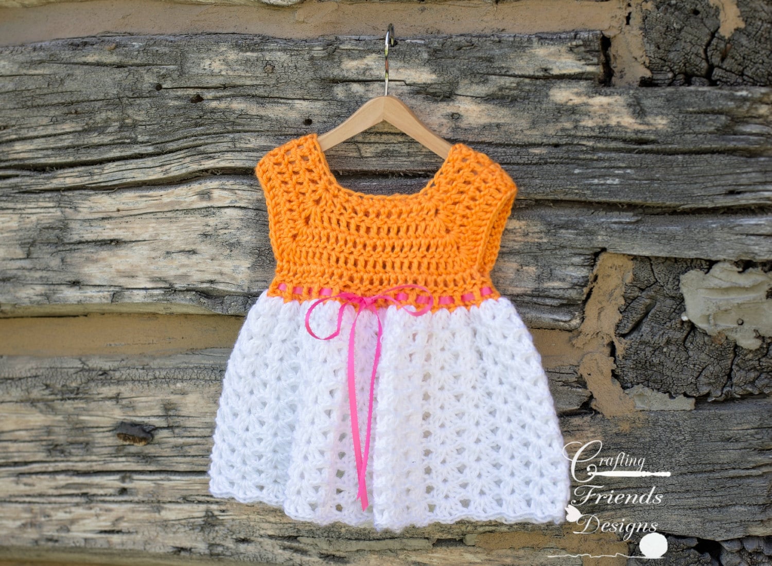 Crochet Baby Dress Pattern: Oh Snap Infant Dress & Blanket