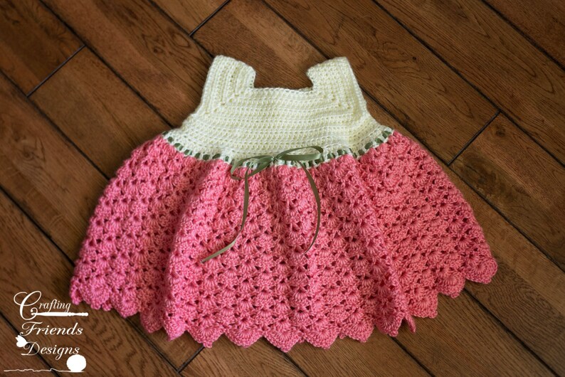 CROCHET PATTERN Snap Dragon Toddler Dress | Etsy