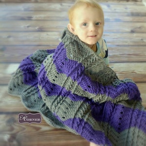 Cabled Throw Crochet Pattern: Blanket - Braided Cable Textured Chevron Afghan crochet pattern, pdf instant download crochet pattern