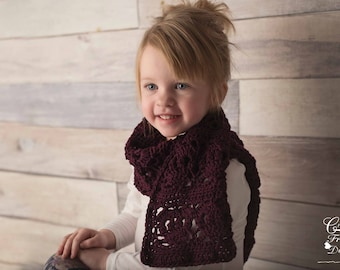Heartfelt Scarf Crochet Pattern: Lace Design (PDF Download)